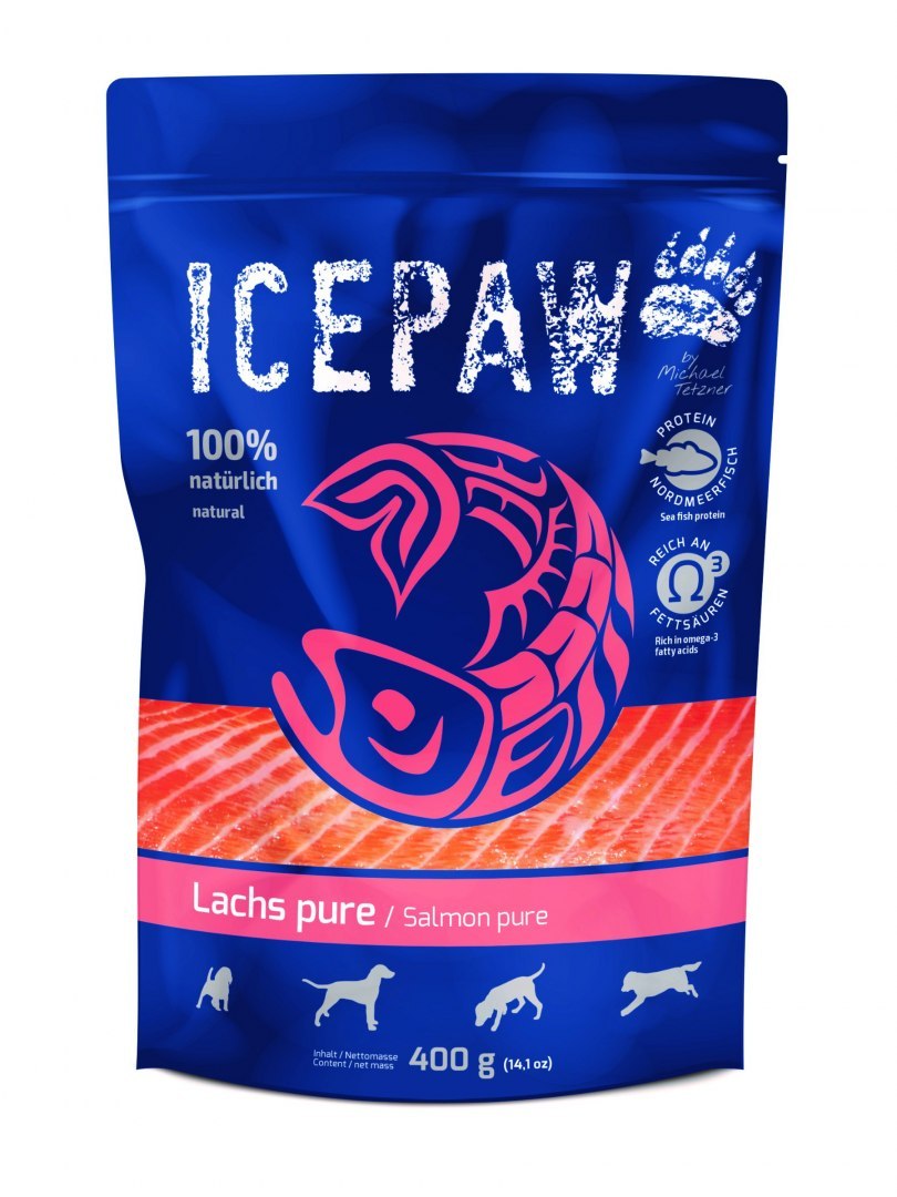 ICEPAW High Premium Czysty łosoś dla psów 